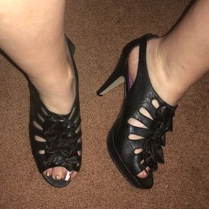 Madden Girl Black Heels
